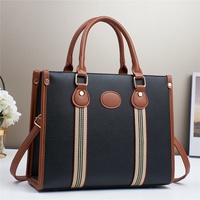 Nouveau Sac à Main Bandoulière Texturé en PU à Fermeture Éclair Style Coréen à Carreaux pour Femme, Collection 2025 – Fabricant Spécial Export