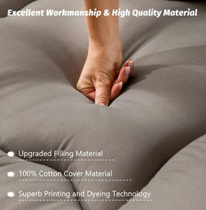 Матрас-топпер для кемпинга Four Season Camping Hotel, размер Queen, складной матрас-татами в японском стиле - Product Image 3