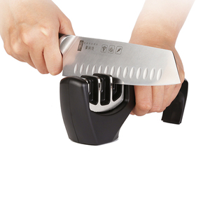 3-in-1 <strong>Knife</strong> <strong>Sharpener</strong> Original Premium Polish Blades, Best Kitchen <strong>Knife</strong> <strong>Sharpener</strong> Really <strong>Works</strong> for Steel <strong>Knives</strong> - Product Image 4