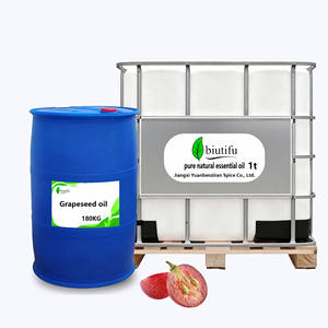 El fabricante suministra 100% aceite de semilla de uva natural puro aceite portador prensado en frío de semillas olor fresco precio al por mayor a granel - Product Image 6