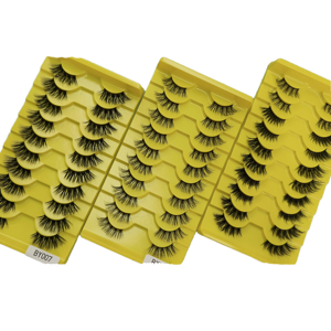 Pestañas Postizas de Estilo Natural de 13 mm, Hechas a Mano, con Logotipo Personalizado, Pestañas Cortas de Visón Sintético Natural - Product Image 1