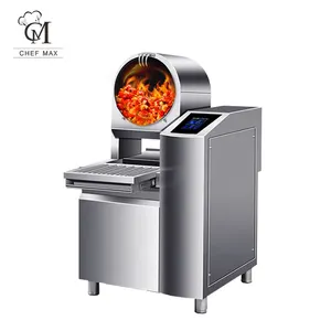 Commercial Vertical 8000W Automatic Stir Cooking Machine Pot Electric Cooking Machine Stirring