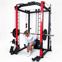Produit phare à prix d'usine : Équipement de fitness multifonctionnel pour la maison, barre de traction, machine à poulies, machine Smith, rack à squats