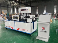 Machine de formage automatique de cerceaux plats CNC, machine de fabrication de pinces en U pour tuyaux, machine de poinçonnage de trous
