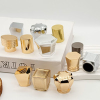 Capsules de parfum personnalisées en alliage de zinc avec couvercle couronne et col à vis, couleur et taille au choix