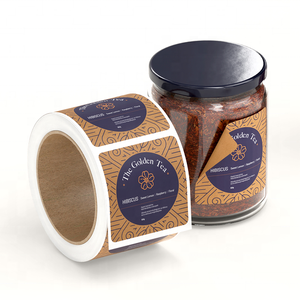 Autocollants imperméables auto-adhésifs à impression personnalisée, logo, <span class=keywords><strong>étiquettes</strong></span> brillantes pour bouteilles de jus de fruits, <span class=keywords><strong>confiture</strong></span> de miel, <span class=keywords><strong>étiquettes</strong></span> autocollantes faites <span class=keywords><strong>maison</strong></span> pour bocaux - Product Image 6