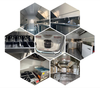 Remorques de restauration rapide électriques certifiées DOT SANSHELL RS450 2026, camions de cuisine mobiles, refroidisseur de snacks et bonbons en acier galvanisé