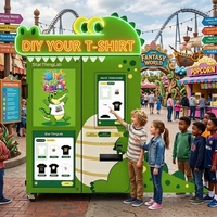 Machine de vente automatique UV personnalisée pour t-shirts et coques de téléphone portable, imprimante DIY pour entreprises
