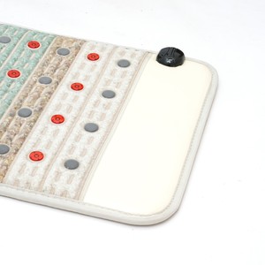 0 EMF 7 Gemstones Therapy <strong>Mat</strong> with <strong>Jade</strong> and Tourmaline Heating Massage Belt for Body Pain Relief - Product Image 5