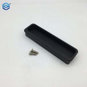 Poignée de porte coulissante d'armoire intégrée simple Tiroir à rainure intégré Porte coulissante invisible Poignée dissimulée - Product Image 3