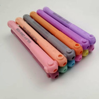 Crayons d'art pastel économiques à mécanisme rotatif, connectables en baril, prix d'usine, pour la vente en gros de papeterie scolaire