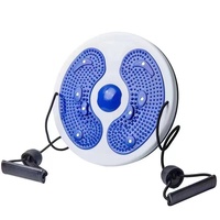 CW YGB007 Disque de Torsion de Taille ABS pour Fitness, Planche d'Équilibre Yoga Twister avec Capacité de Charge de 180 kg