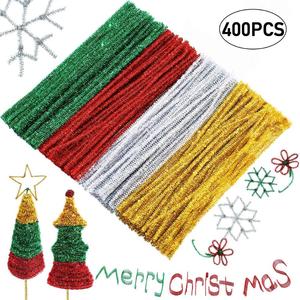 <strong>Christmas</strong> Pipe Cleaners Glitter Chenille Stems Pipe Cleaners for Diy <strong>Christmas</strong> - Product Image 3