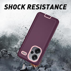 Funda Protectora 3 en 1 Resistente a Golpes para <span class=keywords><strong>Xiaomi</strong></span> Poco X6 <span class=keywords><strong>5G</strong></span>, Funda Rígida con Armadura Combinada 360 para <span class=keywords><strong>Redmi</strong></span> <span class=keywords><strong>Note</strong></span> 13 Pro Plus <span class=keywords><strong>5G</strong></span> - Product Image 5