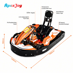 Kart de course à essence APEX GT S1, kart à louer, kart haute vitesse 65 km/h, pour adultes, utilisation en intérieur et en extérieur, <span class=keywords><strong>prix</strong></span> <span class=keywords><strong>d</strong></span>'usine - Product Image 4