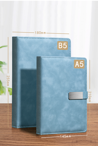 Bán Buôn Biểu Tượng Tùy Chỉnh A5 PU Da Máy Tính Xách Tay 100 Trang Hàng Ngày Tạp Chí Nhật Ký Cho Sinh Viên Kinh Doanh Văn Phòng Chủ Đề May Trường - Product Image 5