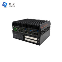 PC Industrial LGA1151 CPU de 6.ª/8.ª/9.ª Generación, Ranuras PCIe Dobles, 11 USB, 6 RS232, 485 COM, 16 DIO, Voltaje Amplio de 9-36 V, Computadora Integrada con IA 5G