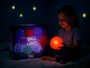 Palla con luce, giocattolo in plastica per bambini dai 2 ai 4 anni, palla luminosa unisex - Product Image 2