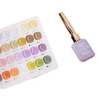 2025 Kit de vernis à ongles à usage professionnel 60 couleurs série C avec volume de 15 ml capuchon doré Palette de 2025 couleurs