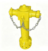 Hydrant d'incendie de rue sur piédestal DN150, Hydrant d'incendie de rue sur piédestal DN100, Coude d'hydrant d'incendie extérieur