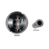Pièces de moteur diesel KUSIMA 81MM 84MM, piston et segments pour Land Rover 2.7 276DT 3.0 306DT TDV6 3.6T 368DT 4.4 448DT TDV8