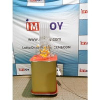 Lucky Lotto Draw Balles de ping-pong en plastique Air Jet Mix Loterie en ligne Dessin Souffleur Machine Bingo