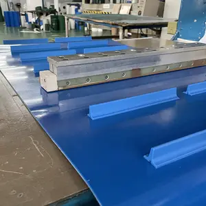 Homemade Large Load Capacity PVC/PU Leakproof Outdoor Conveyor Belt With Guide Strip And Sidewall For Food Industry