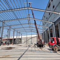 LIYOU - Estructura de Acero de Gran Envergadura para Talleres Industriales, Diseño Personalizado, Galpones Metálicos, Edificio de Acero Estructural de Alta Resistencia