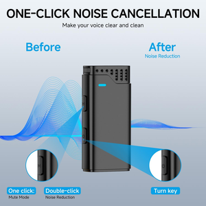 2-في-<span class=keywords><strong>1</strong></span> احترافية لاسلكية Lavalier iPad حالة شحن إلغاء الضوضاء المكونات اللعب كليب للألعاب - Product Image 2