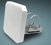 Antenne de lecteur fixe Chainway longue portée 5dBi ABS UHF RFID, antenne divisée 860-960Mhz avec connecteur N pour la gestion d'entrepôt