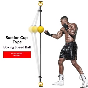 Balón de velocidad para entrenamiento de boxeo y fitness, tipo colgante o de pie para uso doméstico, sin necesidad de instalación - Product Image 1