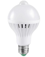 Bombilla inteligente led con sensor de movimiento, lámpara con control de 120V, 220V, PIR, E27, E26, 7W, 9W, 12W