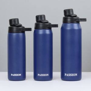 Factory Cost Customized Logo Sports Gym Insulated Tumbler Water <b>Bottle</b> Double Wall Stainless Steel Vacuum Flask 600/750/1000ML - Product Image 4
