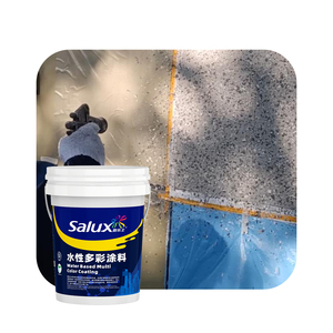 Pintura Acrílica a Base de Agua para Granito Líquido, Pintura para Piedra Natural para Revestimiento de Paredes Exteriores de <span class=keywords><strong>Salux</strong></span> - Product Image 1