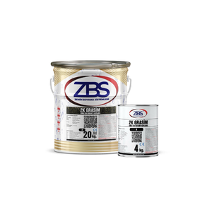 ZBS 2K Grasim UV Resina epoxi sin solventes Efecto de granito Elástico Resistente a los rayos UV Revestimiento de piso impermeable para uso en interiores y exteriores - Product Image 1
