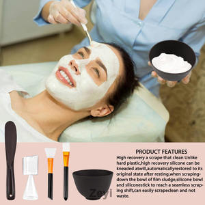 Kit de Mezcla de Mascarillas DIY con Logotipo Personalizado, Tazón de Silicona, Espátula, Aplicador de Mascarillas y Taza Medidora - Product Image 6