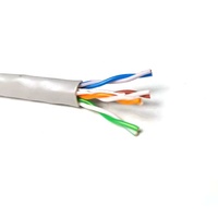 Cable de Red Lan BC/CCA Cat5/Cat5E/Cat6/Cat6A/Cat7 23AWG 0.57mm 4 Pares 8 Conductores UTP Sin Blindaje con Cubierta de PE y PVC