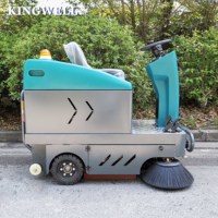 Balayeuse de voirie électrique industrielle mini KW-1050 de haute qualité pour le nettoyage des sols et des rues