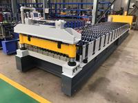 Máquina Automática para Formar Rollos de Láminas de Acero Galvanizado Corrugado para Techos