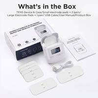 Nouvel appareil TENS sans fil 2026, stimulateur musculaire portable pour physiothérapie par impulsions, avec logo personnalisé OEM, pour soulager les douleurs au cou, au dos et aux jambes