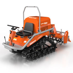 Tracteur diesel Wn-G25 18 kW à chenilles triangulaires, largeur de travail de 1200 mm, rotoculteur à chenilles - Product Image 5
