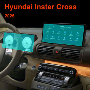 Protector de Pantalla de Vidrio Templado para el Tablero de Navegación con Pantalla Táctil Interior del Automóvil Hyundai <span class=keywords><strong>Inster</strong></span> <span class=keywords><strong>Inster</strong></span> Cross 2025 - Product Image 3