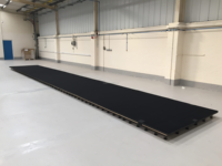 Tapis de sol gonflable pour cheerleading, gymnastique et acrobaties, 1200 cm, planche d'entraînement pour la pratique artistique
