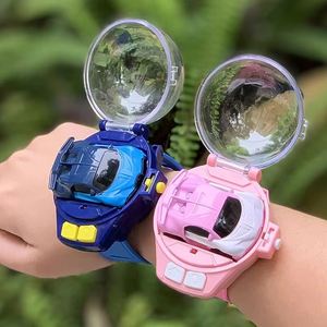Mini reloj para niños de 2,4G, coche de juguete con Control remoto, novedad, coche RC, juguete de dibujos animados, Reloj portátil con carga USB, coche, regalo de cumpleaños para niños - Product Image 2