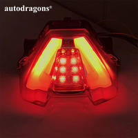 Pour MT 07 MT07 MT-07 2021 2022 2023 LED feu arrière intégré clignotant feu arrière moto accessoires