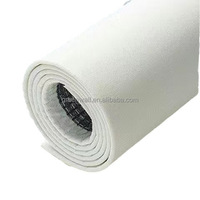 Papier peint doux en mousse de polythène rouleau de papier peint en tissu de lin de luxe auto-adhésif imperméable