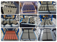 Machine de fabrication de briques en blocs de petite taille, ligne de production automatique de blocs de béton et de ciment