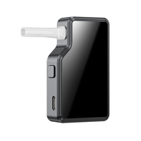 Testeur d'alcoolémie à affichage LCD numérique avec capteur de pile à combustible Gamme BAC 0-400mg/100ml pour un usage professionnel et personnel