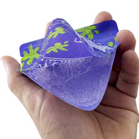 Sacs en plastique imperméables à fermeture éclair, imprimés avec logo personnalisé, scellés sur 3 côtés, pour collection de jouets, pochette porte-bonheur