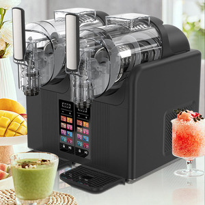 Commercial Double <b>Machine</b> for <b>Home</b> Cafe Frozen Drink Maker Smoothies <b>Ice</b> Slushies AS-Icecream084 Powerful & Quiet Compressor - Product Image 5